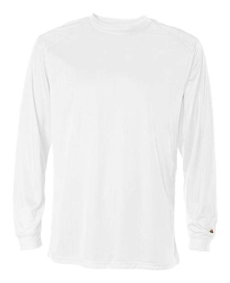 Badger BCore Long Sleeve TShirt 4104 Durable Long Sleeve TShirt for Active Men