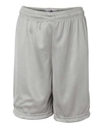 Badger Youth Mini Mesh 6   Inseam Shorts 2237 Mesh Sports Shorts for Active Youth