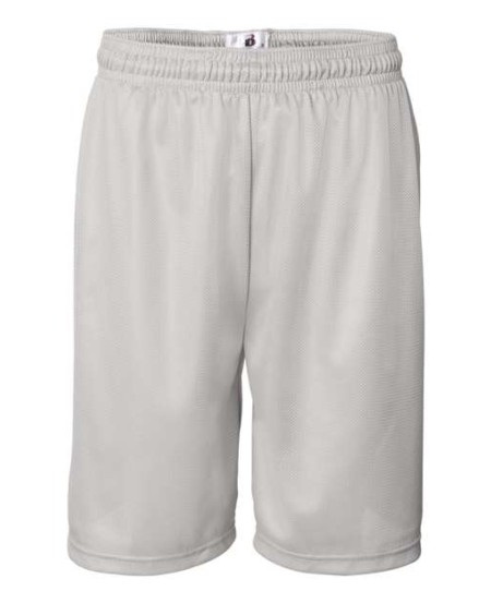 Badger Mini Mesh 9   Inseam Shorts 7239 9   Mesh Inseam Shorts for Youth