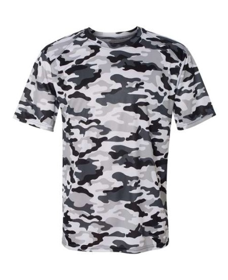 Badger Camo TShirt 4181 Classic Camo TShirt for Boys