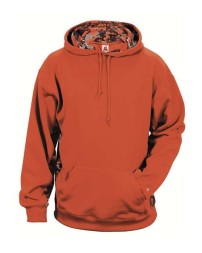 Badger Youth Digital Camo Colorblock Performance Fleece Hooded Sweatshirt 2464 Trendy Camo Fleece Hoodie