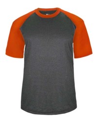 Badger Pro Heather Sport TShirt 4341 Pro Heather Sport TShirt for Active Youth