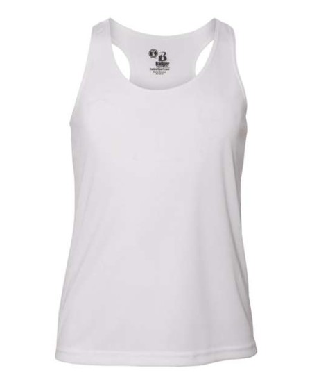 Badger Girls  BCore Racerback Tank Top 2166