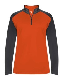 Badger Ultimate SoftLock    Women s Sport QuarterZip Pullover 4008 Women s QuarterZip Pullover for Active Wear