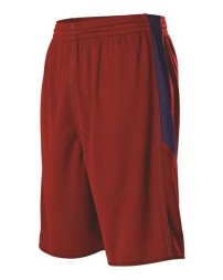 589PSP Alleson Athletic Single Ply Reversible Basketball Shorts   Reversible Basketball Shorts for Adults