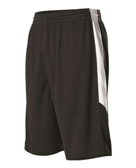 589PSPY Alleson Athletic Youth Single Ply Reversible Shorts   Youth Reversible Basketball Shorts