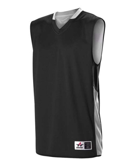 589RSP Alleson Athletic Single Ply Reversible Jersey   Reversible Basketball Jersey for All Ages