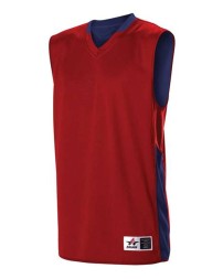 589RSP Alleson Athletic Single Ply Reversible Jersey   Reversible Basketball Jersey for All Ages