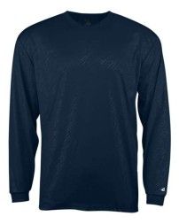 Badger 2145  Youth Line Embossed Long Sleeve TShirt for Teamwear