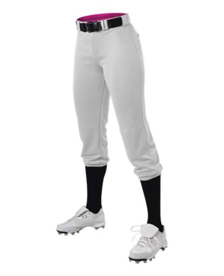 615PSG Alleson Athletic Girls  Belted Speed Premium Fastpitch Pants   Girls  Premium Fastpitch Pants