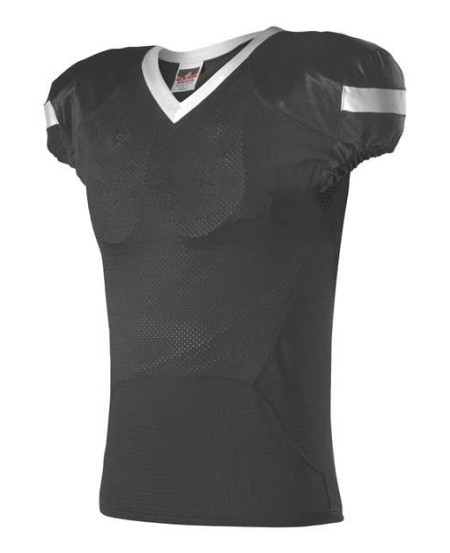 754 Alleson Athletic Pro Flex Cut Belt Length Football Jersey   Pro Flex Football Jersey for Athletes