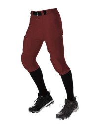 675NF Alleson Athletic No Fly Football Pants with Slotted Waist   Durable Football Pants with Slotted Waist