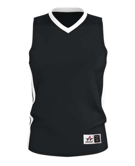 538J Alleson Athletic Single Ply Basketball Jersey   Single Ply Basketball Jersey for Performance