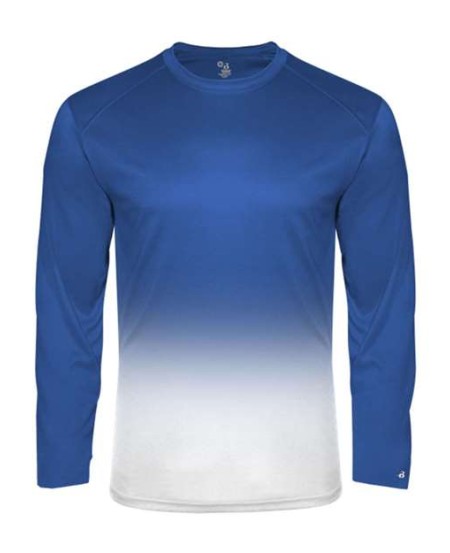 Badger Youth Ombre Long Sleeve TShirt 2204