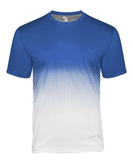 Badger Youth Hex 2 0 TShirt 2220 Durable   Comfortable Youth TShirt