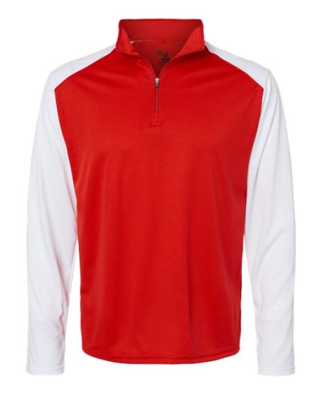 Badger Breakout QuarterZip Pullover 4231 QuarterZip Breakout Pullover for Boys