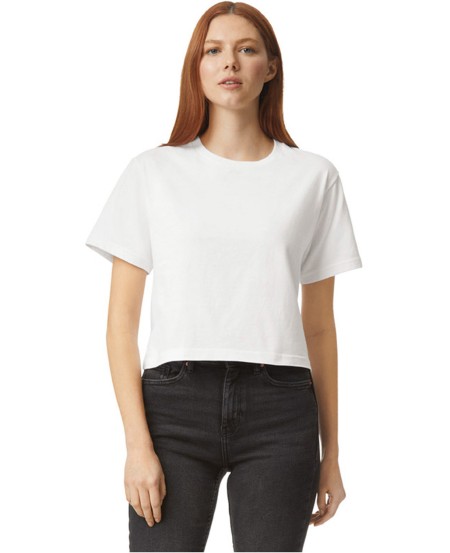 American Apparel 102AM   Ladies' Fine Jersey Boxy T-Shirt