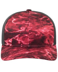 Pacific Headwear 107C Snapback Trucker Hat