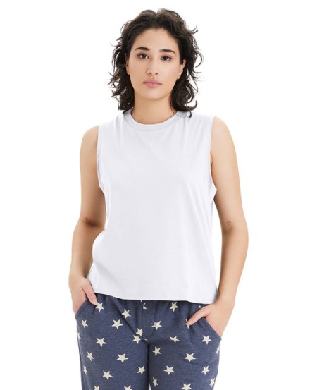 Alternative 1174C1   Ladies' Go-To Cropped Muscle T-Shirt