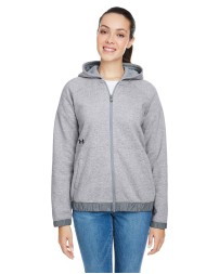 Under Armour 1351229   Ladies' Hustle Full-Zip Hooded Sweatshirt