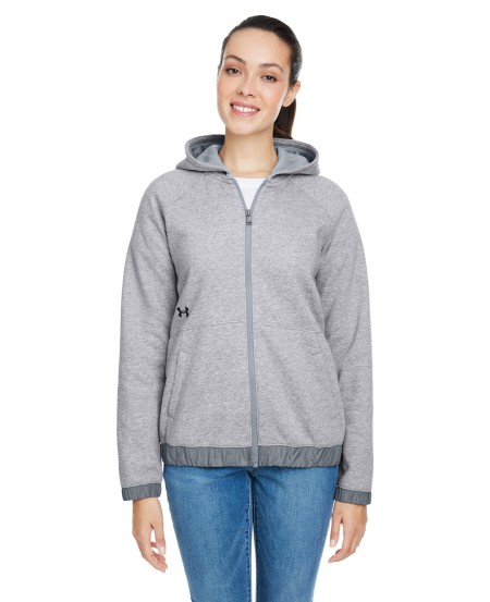 Under Armour 1351229   Ladies' Hustle Full-Zip Hooded Sweatshirt