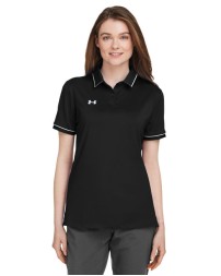 Under Armour 1376905   Ladies' Tipped Teams Performance Polo