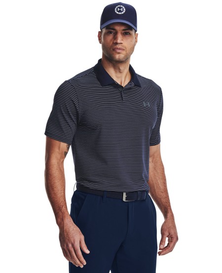 Under Armour 1377376 Men's 30 Striped Perf Polo