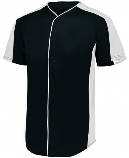 Augusta Sportswear 1655   Adult Full-Button Baseball Jersey