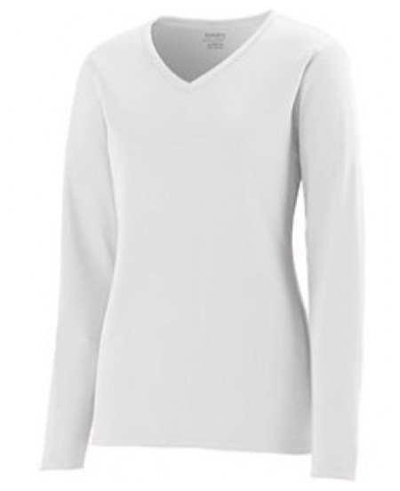 Augusta Sportswear 1788   Ladies' Wicking Long-Sleeve T-Shirt