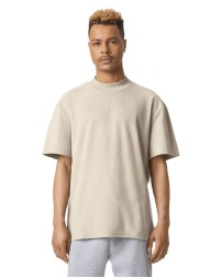 American Apparel 1PQ   Unisex Mockneck Pique T-Shirt