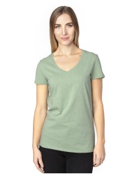 Threadfast Apparel 200RV Ladies' Ultimate CVC V-Neck T-Shirt