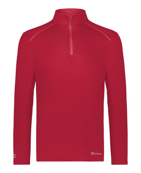 Holloway 222140 Adult Quarter-Zip Pullover Powered by Coolcore