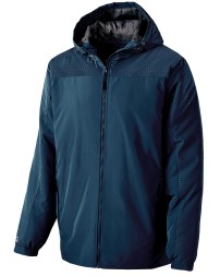 Holloway 229017 Adult Polyester Full Zip Bionic Hooded Jacket