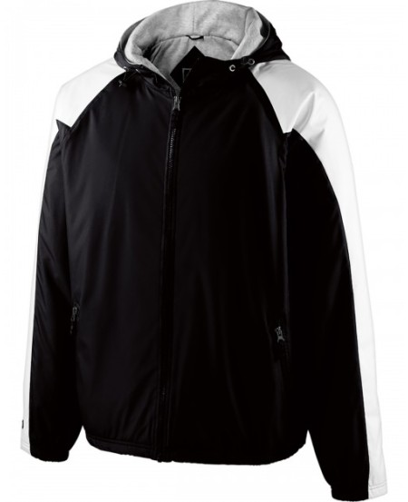 Holloway 229111   Adult Polyester Full Zip Hooded Homefield Jacket