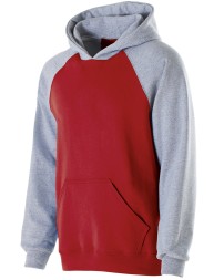 Holloway 229279 Youth CottonPoly Fleece Banner Hoodie