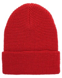 YP Classics 2501KC Waffle Cuffed Knit Beanie