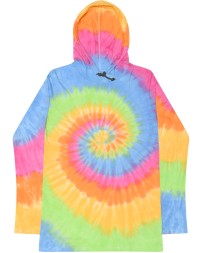 Tie-Dye 2777 Unisex Long Sleeve Hooded T-Shirt