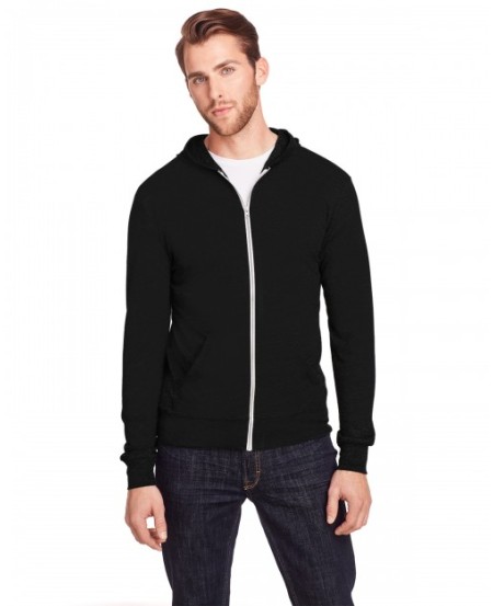 Threadfast Apparel 302Z   Unisex Triblend Full-Zip Light Hoodie