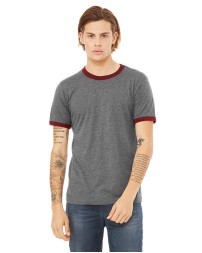 Bella  Canvas 3055C Men's Jersey Short-Sleeve Ringer T-Shirt