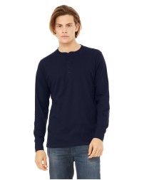 Bella  Canvas 3150 Men's Jersey Long-Sleeve Henley