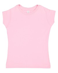 Rabbit Skins 3316 Toddler Girls' Fine Jersey T-Shirt