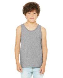 Bella  Canvas 3480YCV Youth Heather CVC Tank