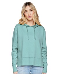 Live and Tell by LAT 3536 Ladies' Vintage Wash Fleece Hooded Sweatshirt