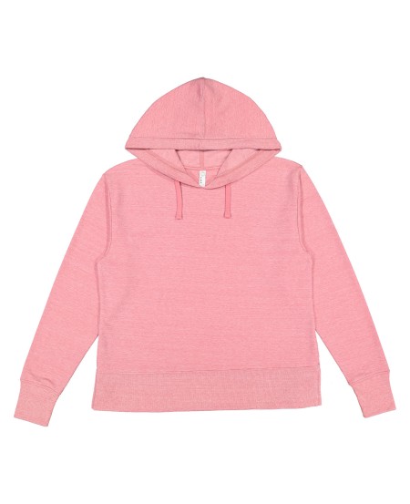 Live and Tell by LAT 3536 Ladies' Vintage Wash Fleece Hooded Sweatshirt