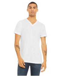 Bella + Canvas 3655C   Unisex Textured Jersey V-Neck T-Shirt