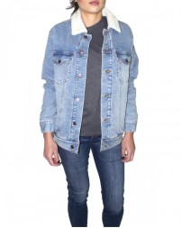 Threadfast Apparel 372J   Unisex Sherpa-Lined Denim Jacket