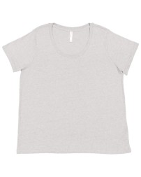 Live and Tell by LAT 3816 Ladies' Curvy Fine Jersey T-Shirt