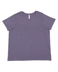 LAT 3816   Ladies' Curvy Fine Jersey T-Shirt