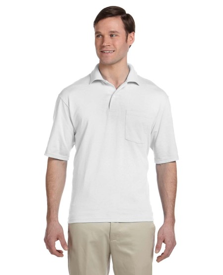 Jerzees 436P Adult DRI-POWER ACTIVE Pocket Jersey Polo