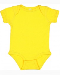 Rabbit Skins 4400   Infant Baby Rib Bodysuit